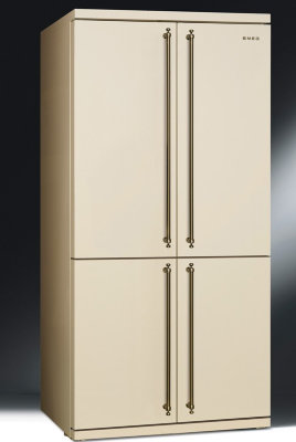 Smeg FQ 60 CPO холодильник Side-by-side No-Frost кремовый