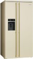 Smeg SBS8004P холодильник Side-by-side No-Frost кремовый
