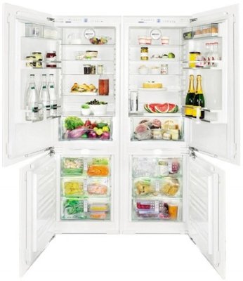 Liebherr SBS 66I2 холодильник Side by Side встраиваемый