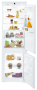 Liebherr ICBS 3324 встраиваемый холодильник с морозильником