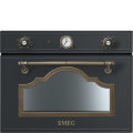 Smeg SF4750MAO встраиваемая микроволновая печь антрацит