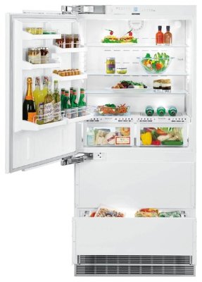 Liebherr ECBN 6156 встраиваемый холодильник комбинированный 203 см