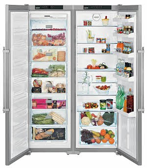 Liebherr SBSesf 7212 холодильник Side by Side с морозильником