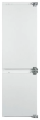 Schaub Lorenz SLUE235W4 встраиваемый двухкамерный холодильник