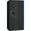 Smeg SBS8004AO холодильник Side-by-side No-Frost антрацит