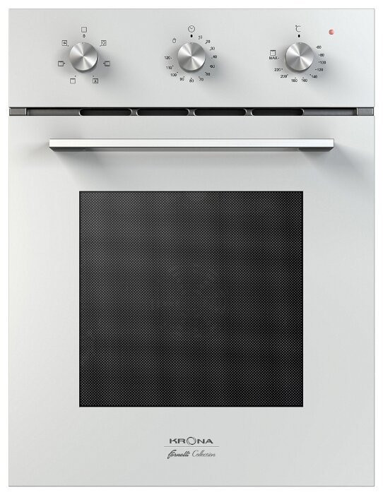 Krona steel CORRENTE 45 WH электрический духовой шкаф