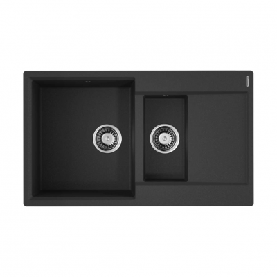Omoikiri Daisen 86-2-BL Artgranit черный мойка