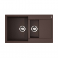 Omoikiri Daisen 86-2-DC Artgranit темный шоколад мойка
