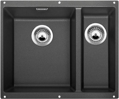Blanco SUBLINE 340/160-U (513795) чаша слева антрацит мойка