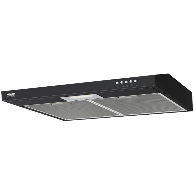Krona steel JESSICA slim 600 black PB вытяжка
