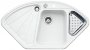 Blanco DELTA II SILGRANIT белый с клапаном-автоматом (521256) мойка