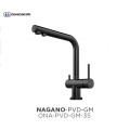 Omoikiri Nagano-PVD-GM латунь/вороненая сталь ONA-PVD-GM-35 смеситель