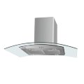 Maunfeld Ancona PlusA (Isla) 90 Inox Glass Transparent вытяжка островная