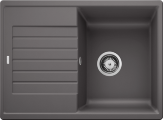 Blanco ZIA 45 S Compact SILGRANIT PuraDur темная скала мойка