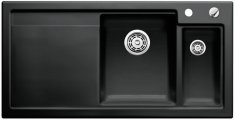 Blanco AXON II 6 S (516555) чаша слева черный мойка